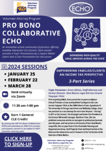 2024 VAP Pro Bono Collaborative ECHO_3-Part Tax Series